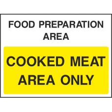 Food Prep Area / Cooked Meat Area Only